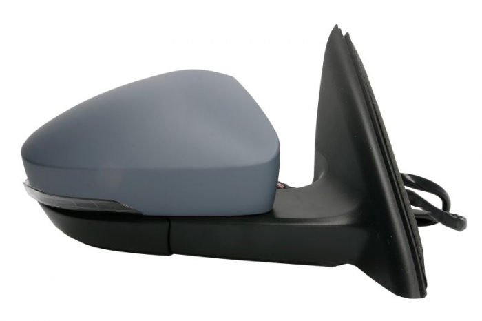 Oglinda laterala Dreapta electric, incalzita, crom, pliabil electric potrivit SKODA OCTAVIA III; VW T-ROC [2]