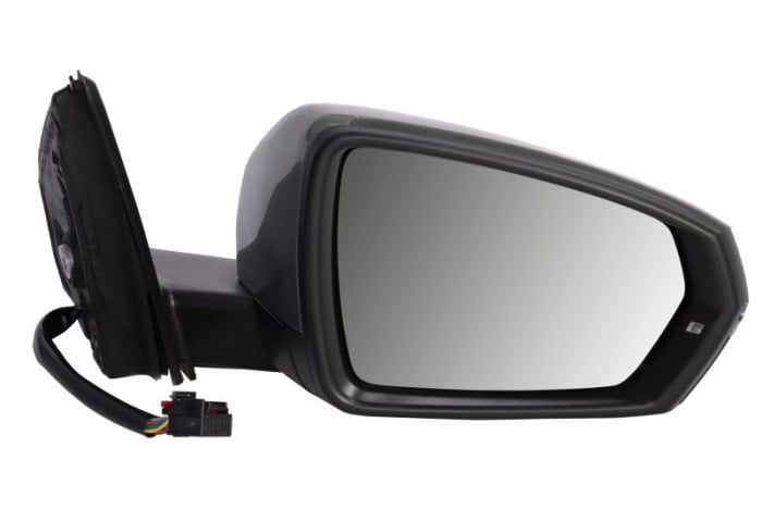 Oglinda laterala dreapta (electrica, convexa, cu incalzire) potrivit VW POLO VI AW 09.17-
