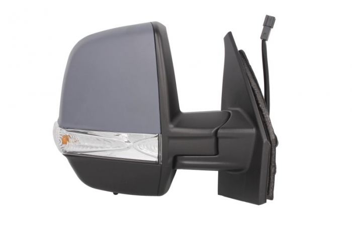Oglinda laterala Dreapta mecanic, crom, cu senzor de temperatura potrivit OPEL COMBO TOUR, COMBO/MINIVAN [2]