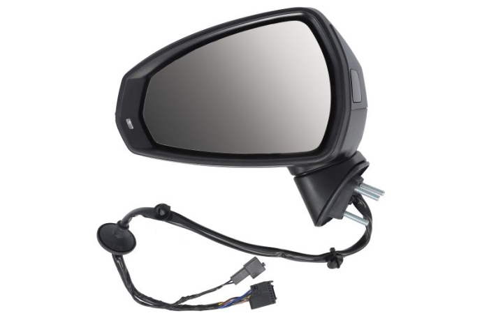 Oglinda laterala stanga electric, asferic, cu incalzire, asistenta banda, grund, rabatare electrica, semnalizator potrivit AUDI A3 8V 04.12-05.20