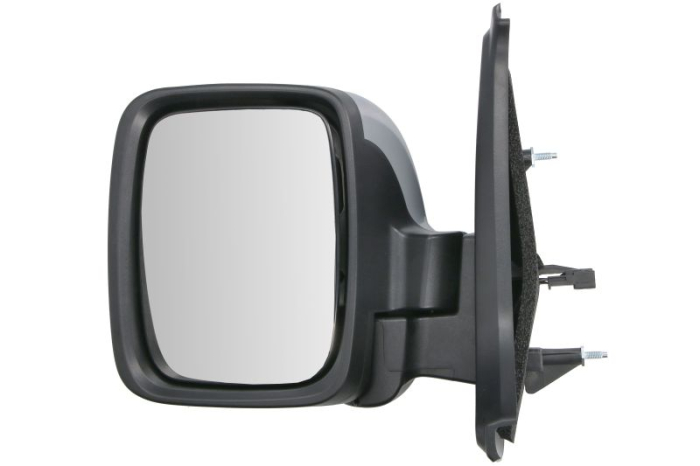 Oglinda laterala stanga electric, asferic, cu incalzire, grund, rabatare electrica, semnalizator potrivit NISSAN PRIMASTAR II; RENAULT TRAFIC III 01.21-