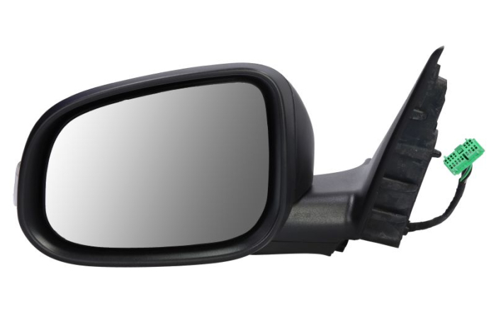 Oglinda laterala stanga electric, asferic, cu incalzire, grund, semnalizator, cu senzor temperatura potrivit VOLVO S80 II, V70 III 03.06-05.13