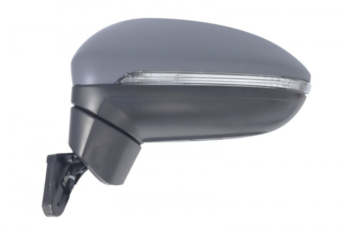 Oglinda laterala stanga (electric, asferic, cu incalzire, grunduit, cu semnalizator) potrivit VW TOURAN II 05.15- [2]