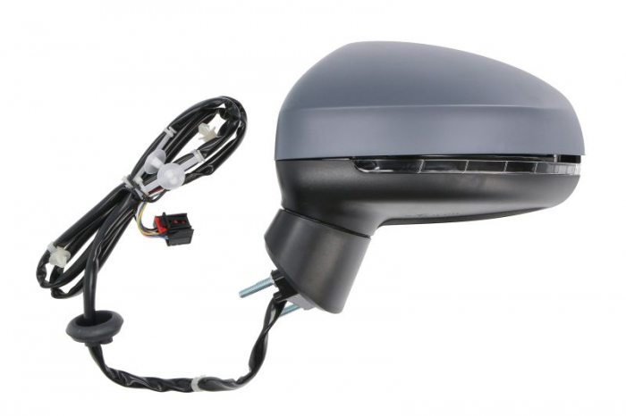 Oglinda laterala stanga (electric, asferic, cu incalzire, pliabil electric) potrivit AUDI A1 8X 2015-2018 [2]