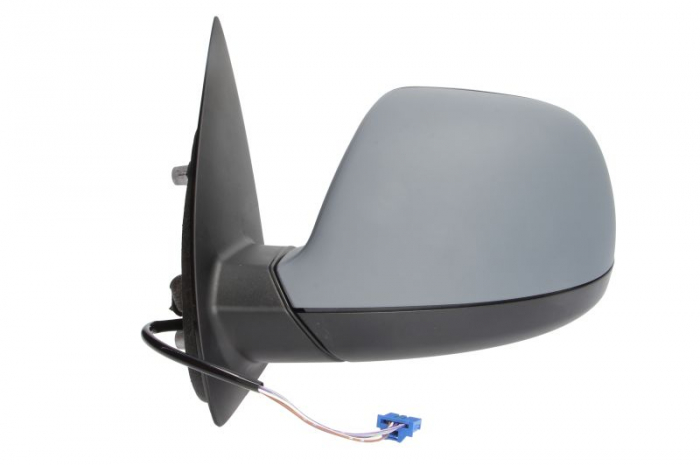 Oglinda laterala Stanga electric, asferice, incalzita, crom, fund potrivit VW AMAROK, TRANSPORTER / CARAVELLE VI, TRANSPORTER VI [2]