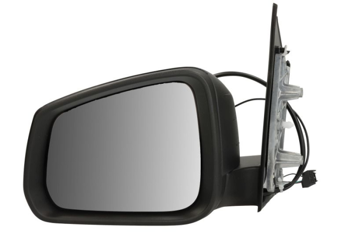 Oglinda laterala stanga electric, convex, cu incalzire, antenna potrivit FORD TRANSIT   TOURNEO CONNECT III; VW CADDY V 09.20-