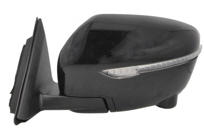 Oglinda laterala stanga (electric, convex, cu incalzire, asistena benzi, grund, rabatare electrica, cu semnalizator, cu camera) potrivit NISSAN ROGUE II, X-TRAIL III T32 01.14-08.22 [2]