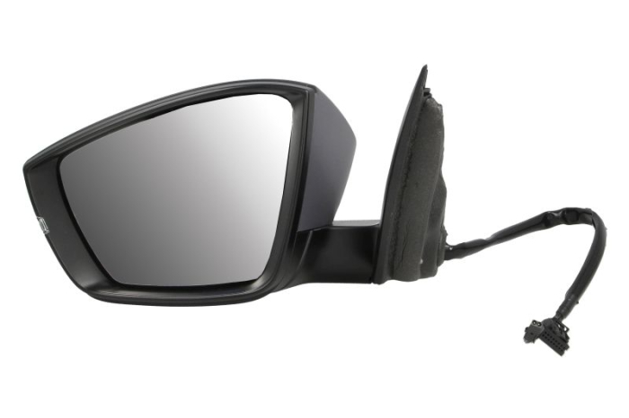 Oglinda laterala stanga electric, convex, cu incalzire, asistenta banda, grund, cu memorie, rabatare electrica, semnalizator potrivit SKODA KODIAQ, KODIAQ FL 03.17-09.23
