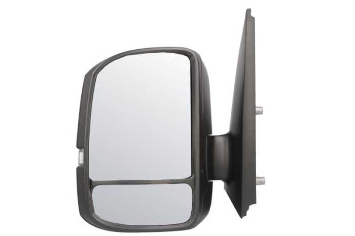 Oglinda laterala stanga electric, convex, cu incalzire, asistenta banda, scurt, rabatare electrica, semnalizator, antenna potrivit MAN TGE; VW CRAFTER II, GRAND CALIFORNIA 09.16-