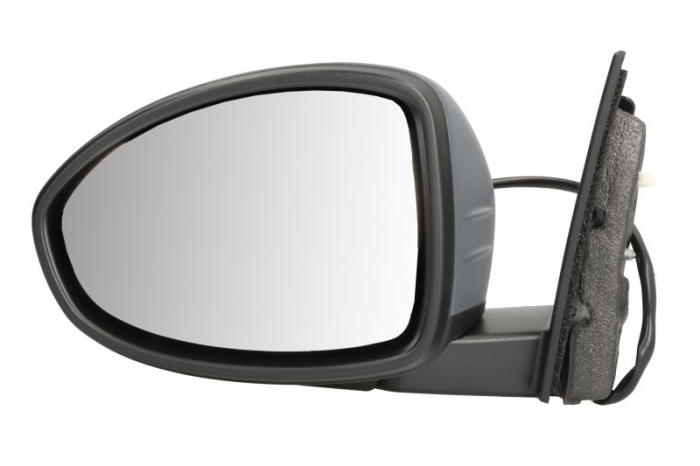 Oglinda laterala stanga electric, convex, cu incalzire, grund potrivit FIAT 500E 10.20-
