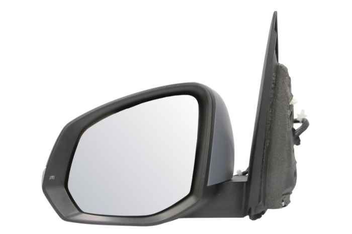 Oglinda laterala stanga electric, convex, cu incalzire, grund, rabatare electrica, semnalizator potrivit VW MULTIVAN T7 08.21-