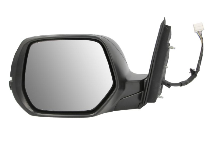 Oglinda laterala stanga electric, convex, cu incalzire, grund, semnalizator potrivit HONDA CR-V IV 01.12-12.16