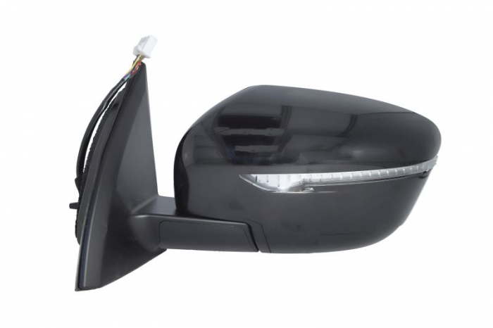 Oglinda laterala stanga (electric, convex, cu incalzire, grunduit, cu semnalizator) potrivit NISSAN QASHQAI II J11 2013-2021 [2]