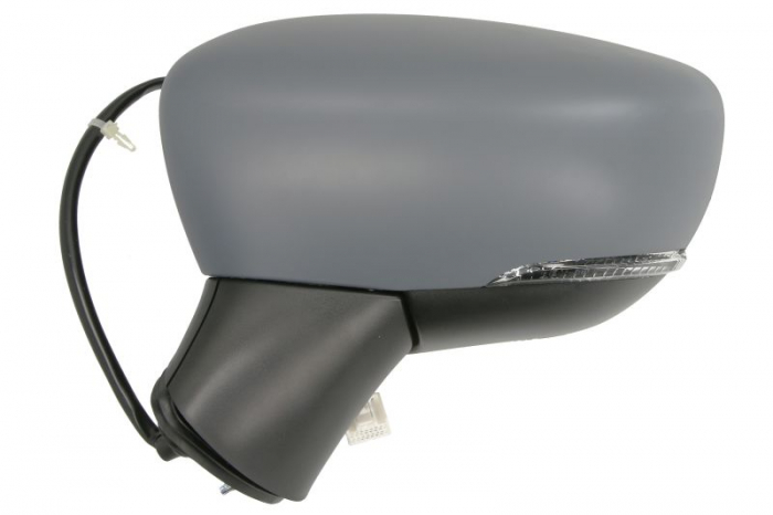 Oglinda laterala stanga (electric, convex, cu incalzire, grunduit, rabatare electrica, cu semnalizator) potrivit NISSAN MICRA V 03.17- [2]