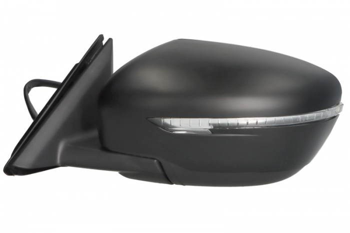 Oglinda laterala stanga (electric, convex, cu incalzire, grunduit, rabatare electrica, cu semnalizator) potrivit NISSAN ROGUE II, X-TRAIL III T32 2014-2022 [2]