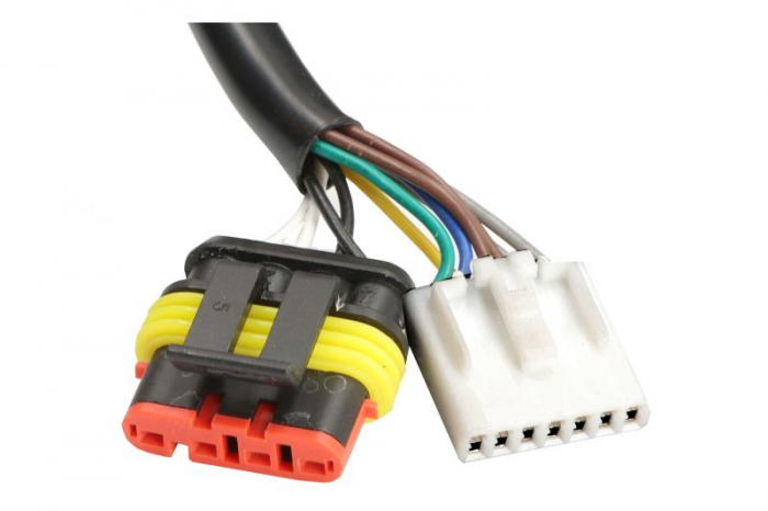 Oglinda laterala stanga (electric, convex, cu incalzire, lunga, cu semnalizator, cu senzor temperatura) potrivit IVECO DAILY VI 03.14- [3]