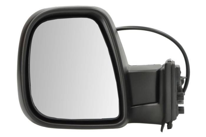 Oglinda laterala stanga electric, convex, cu incalzire potrivit CITROEN BERLINGO III; FIAT DOBLO III   E-DOBLO; OPEL COMBO E; PEUGEOT PARTNER III, RIFTER; TOYOTA PROACE CITY 03.18-