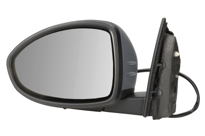 Oglinda laterala stanga electric, convex, grund potrivit FIAT 500E 10.20-
