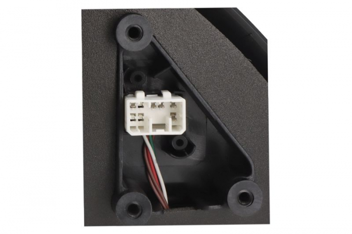 Oglinda laterala Stanga (electric, convexa, incalzita, crom) potrivit CHEVROLET AVEO / KALOS -05.08 [3]