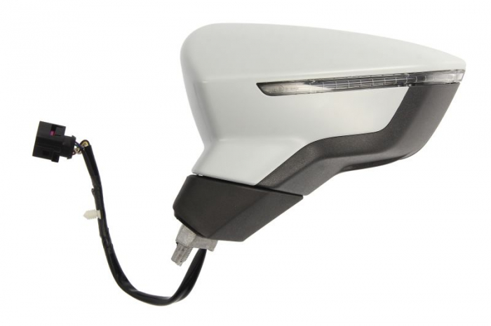 Oglinda laterala Stanga (electric, convexa, incalzita, pliabil electric) potrivit SEAT IBIZA V, LEON, LEON SC, LEON ST, LEON ST/KOMBI, LEON/HATCHBACK [2]