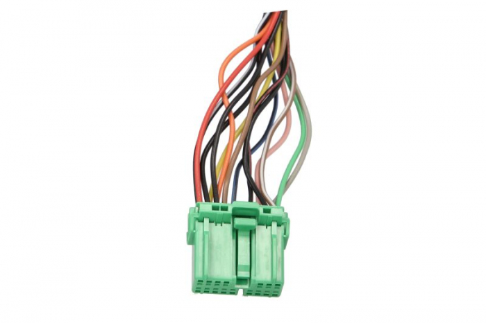 Oglinda laterala stanga (electric, cu memorie, asferic, cu incalzire, grund, rabatare electrica, cu semnalizator, cu senzor temperatura, lunga indicator) potrivit VOLVO V40 II 02.16-08.19 [3]