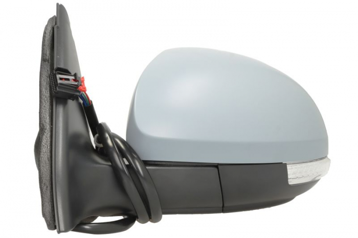 Oglinda laterala stanga (electric, cu memorie, asferic, cu incalzire, pliabil electric, cu semnalizator) potrivit VW TIGUAN I 05.11-07.18 [2]