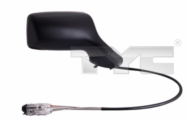 Oglinda laterala Stanga electric, plat, albastru potrivit AUDI 80 B3, 80 B4, 90 B3 -01.96 [2]