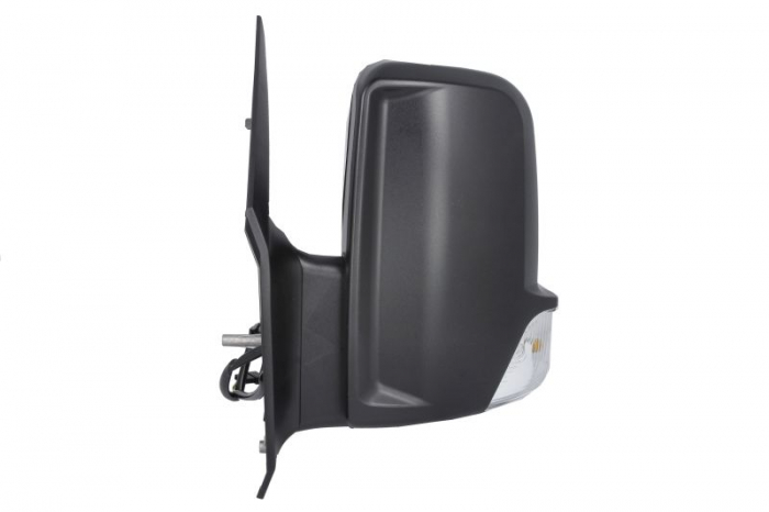 Oglinda laterala Stanga (manual, convexa, crom) potrivit MERCEDES SPRINTER 3,5-T (B906), SPRINTER 3-T (B906), SPRINTER 3-T (B910), SPRINTER 4,6-T (B906), SPRINTER 5-T (B906) [2]