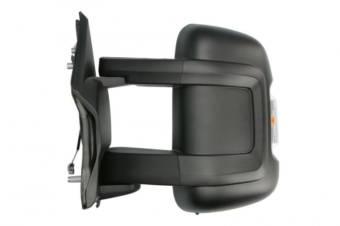 Oglinda laterala Stanga (manual crom, cu senzor de temperatura) potrivita CITROEN JUMPER; FIAT DUCATO; PEUGEOT BOXER [2]