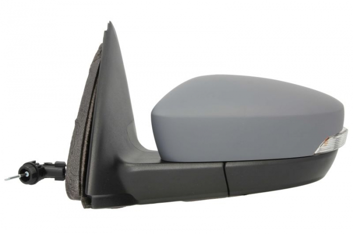 Oglinda laterala Stanga (mecanic crom, captuseala) potrivita SKODA FABIA III [2]