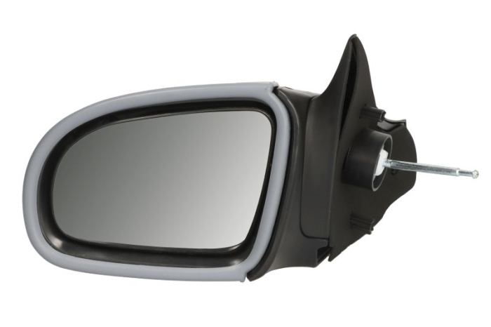 Oglinda laterala Stanga mecanic, plat, carcasa potrivit OPEL CORSA B, CORSA B HATCHBACK