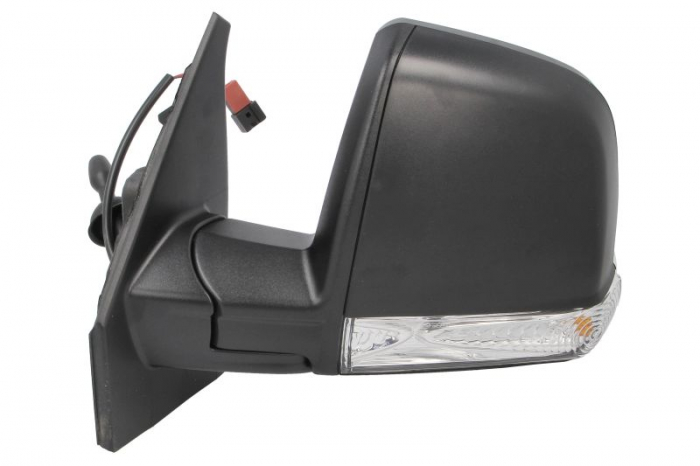 Oglinda laterala stanga (mecanica, convex) potrivit FIAT DOBLO II; OPEL COMBO D 09.14-12.22 [2]