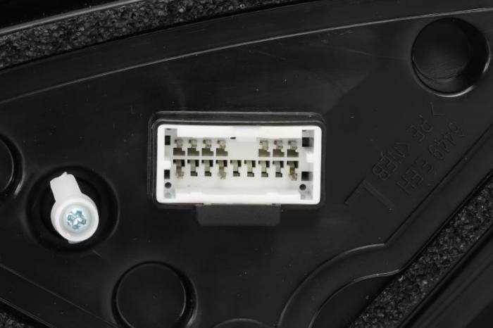 Oglinda stanga electric, asferic, cu incalzire, asistent schimbare benzi, grunduit, rabatabil electric, cu indicator potrivit HYUNDAI i30 PD 02.17- [3]