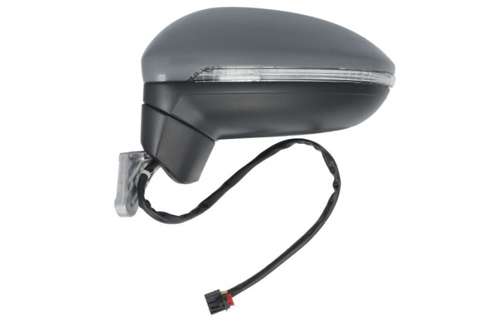 Oglinda stanga (electric, asferic, cu incalzire, grund, rabatare electrica, cu semnalizator) potrivit VW TOURAN II 05.15- [2]