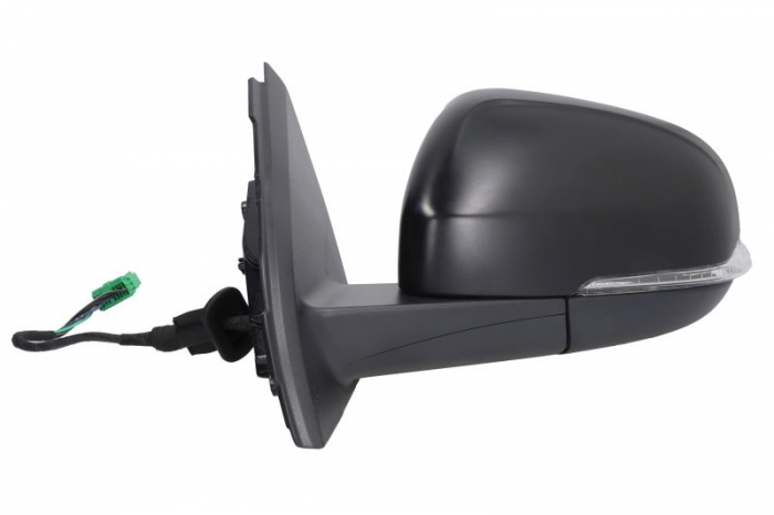 Oglinda stanga electric, asferic, cu incalzire, grunduit, cu semnalizator, cu senzor temperatura potrivit VOLVO S60 II 04.10-02.19 [2]