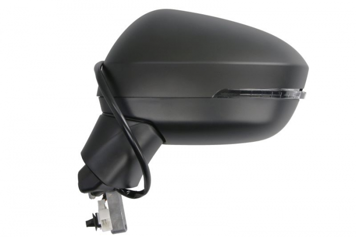 Oglinda stanga electric, convex, cu incalzire, asistent la schimbarea benzii, acoperit sub acoperire, cu indicator potrivit NISSAN QASHQAI III J12 02.21- [2]