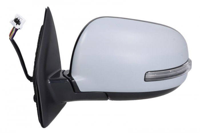 Oglinda stanga electric, convex, cu incalzire, asistent la schimbarea benzii, acoperit sub acoperire, rabatabil electric, cu semnalizator potrivit MITSUBISHI ASX 10.16-08.22 [2]