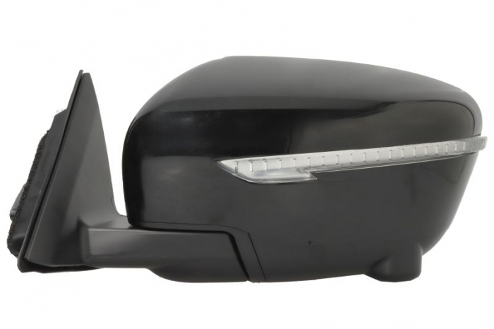 Oglinda stanga (electric, convex, cu incalzire, asistent schimbare banda, grund, cu semnalizator, cu camera) potrivit NISSAN ROGUE II, X-TRAIL III T32 2014-2022 [2]