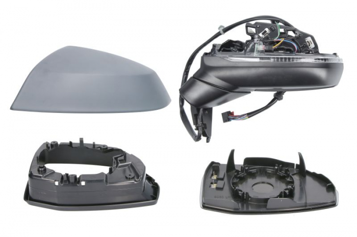 Oglinda stanga electric, cu memorie, asferic, cu incalzire, pliabil electric, cu indicator potrivit AUDI Q5 FY, Q5 FYT 01.17- [2]