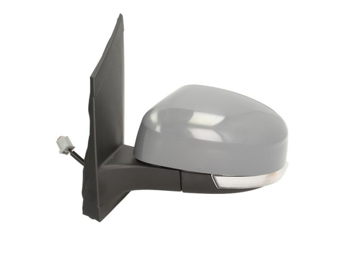 Oglinda stanga potrivit FORD FOCUS 2004-2008 - electrica, asferic, grunduita [2]