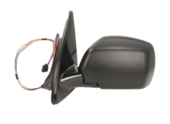 Oglinda stanga electrica, asferic, incalzita, albastra, grunduita, pliabila electric BMW X5 intre 2000-2006 [2]