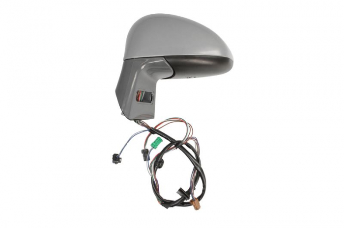 Oglinda stanga electrica, asferic, incalzita, albastra, grunduita, pliabila electric CITROEN C4 I intre 2004-2009 [2]