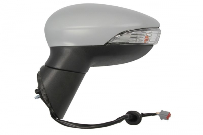 Oglinda stanga electrica, asferic, incalzita, crom, grunduita FORD B-MAX dupa 2012 [2]