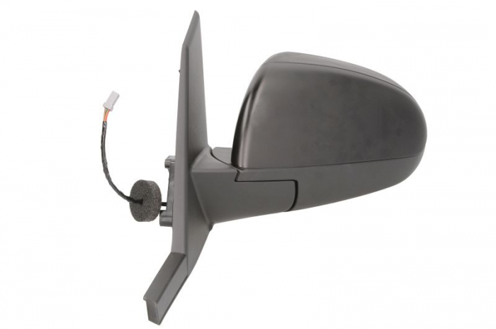 Oglinda stanga potrivit MITSUBISHI COLT 2008-2012 - electrica, asferic, incalzita, crom, grunduita [2]