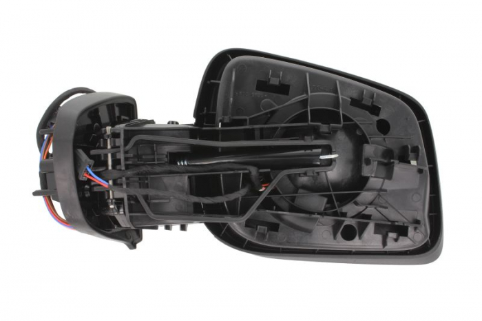 Oglinda stanga electrica, asferic, incalzita, crom, pliabila electrica, fara carcasa MERCEDES Clasa A W169, B W245 intre 2008-2012 [2]