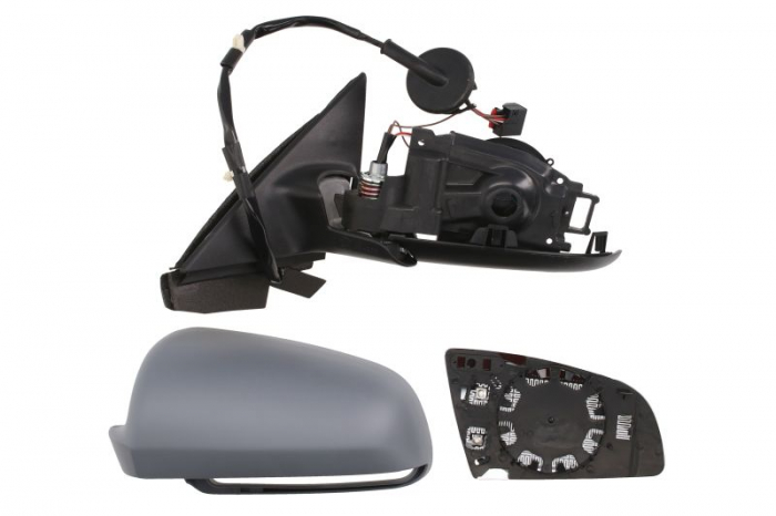 Oglinda stanga electrica, asferic, incalzita, grunduita AUDI A3 intre 2003-2008 [2]