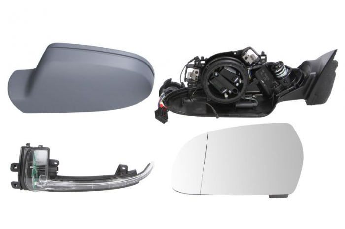 Oglinda stanga electrica, asferic, incalzita, grunduita AUDI A3 intre 2008-2012 [2]