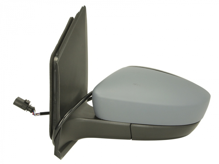 Oglinda stanga electrica, asferic, incalzita, grunduita SEAT MII; SKODA CITIGO; VW UP intre 2011-2016 [2]