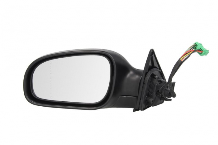 Oglinda stanga potrivit VOLVO S80 1998-2006 - electrica cu memorie, asferica, incalzita, crom, cu lumini [2]