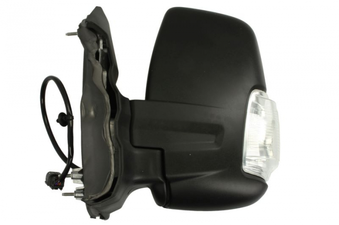 Oglinda stanga electrica incalzita, crom, scurt, pliabila electric FORD TRANSIT dupa 2013 [2]